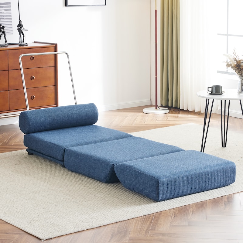 Portable Foldable Single Sofa Chair with Pillow