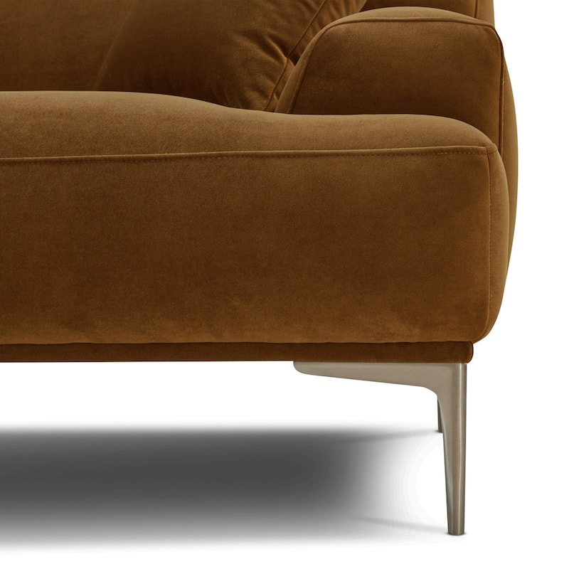 Mineta 92" Velvet Performance Fabric Sofa