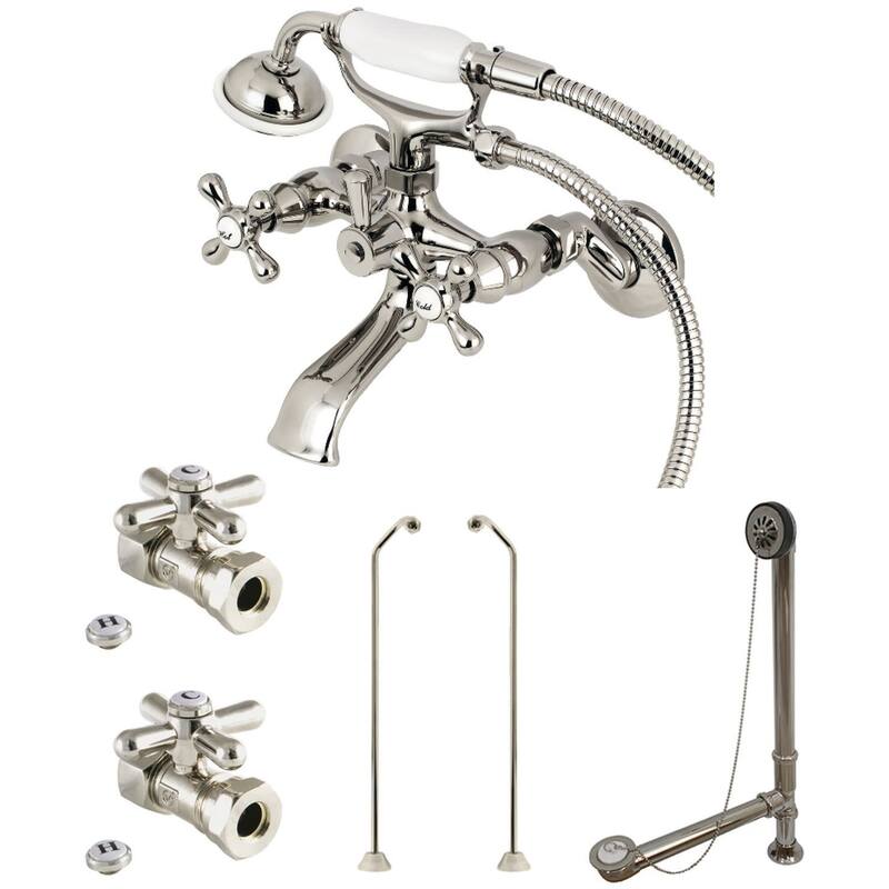 Kingston Brass Vintage Wall Mounted Clawfoot Tub Filler � Includes