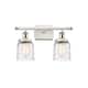 Option White and Polished Chrome / Deco Swirl