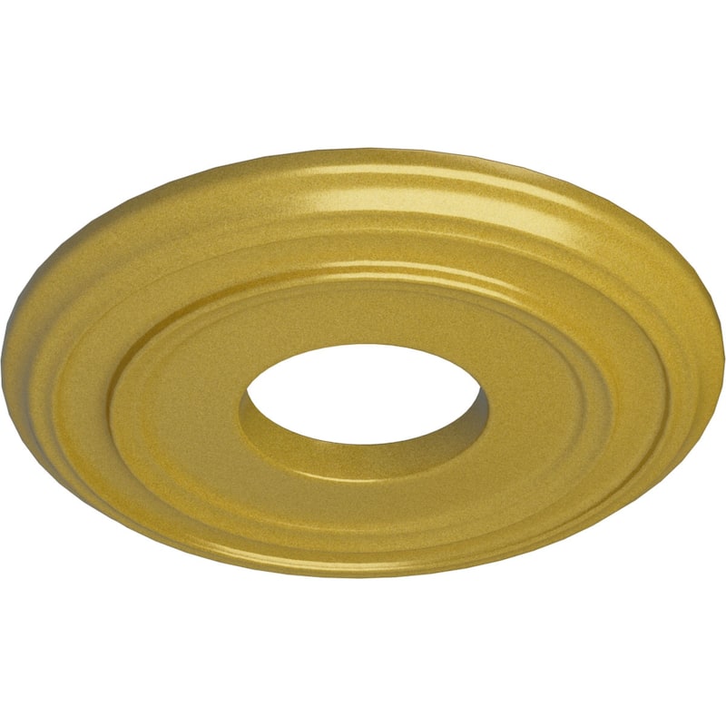 12 3/8"OD x 4"ID x 1 1/8"P Classic Ceiling Medallion