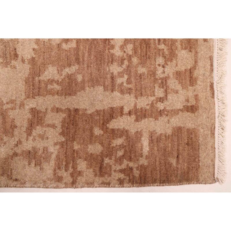 ECARPETGALLERY Hand-knotted Legacy Tan Wool Rug - 7'11 x 10'2
