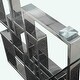 preview thumbnail 6 of 5, Dining Table Modern Tempered Glass Table with Steel Heavy Base Kitchen