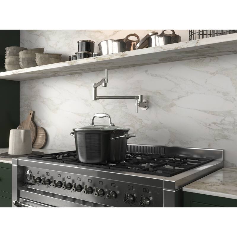 ANZZI Braccia Series 24" Wall Mounted Pot Filler