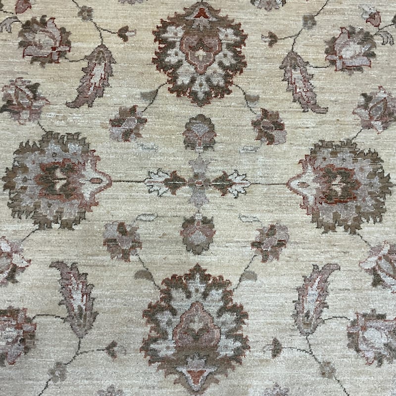 HERAT ORIENTAL Handmade Oushak Wool Rug - 6'6" x 8'2"