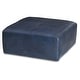 preview thumbnail 25 of 42, Poly & Bark Sequoia Ottoman - Full Grain Genuine Italian Leather