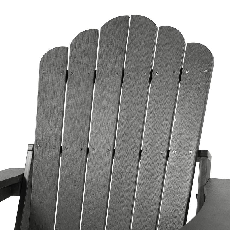 Haven Poly Resin Plastic Folding Adirondack Chair (Set of 2)