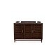 preview thumbnail 7 of 34, James Martin Vanities Portland 48" Single Vanity, Burnished Mahogany Burnished Mahogany Cabinet Base Only - No Top