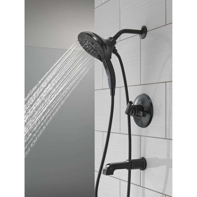 Delta T17489 Tetra Monitor 17 Series Tub and Shower Trim Package with