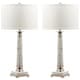 preview thumbnail 6 of 7, SAFAVIEH Lighting 30-inch Colleen Table Lamp (Set of 2) - 15"x15"x31"