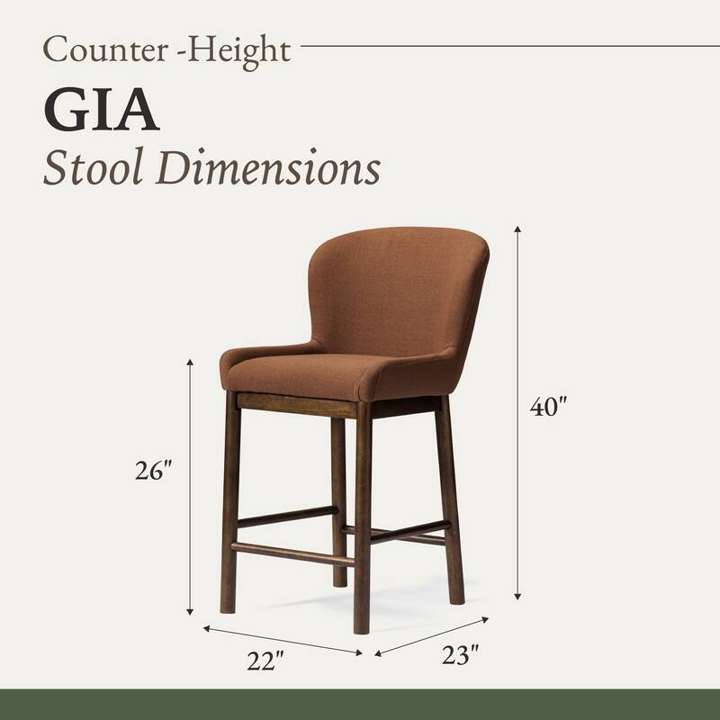 Maven Lane Gia Kitchen Dining Stool