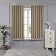 preview thumbnail 23 of 65, Deconovo Mix & Match Blackout and Bronze Print White Sheer 4 Piece Curtain Panel Set