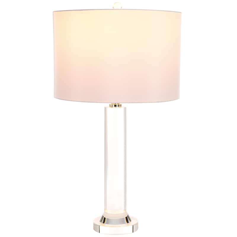 SAFAVIEH Couture Angele 28" Crystal Table Lamp - 15" W x 15" D x 28" H - 15Wx15Dx28H