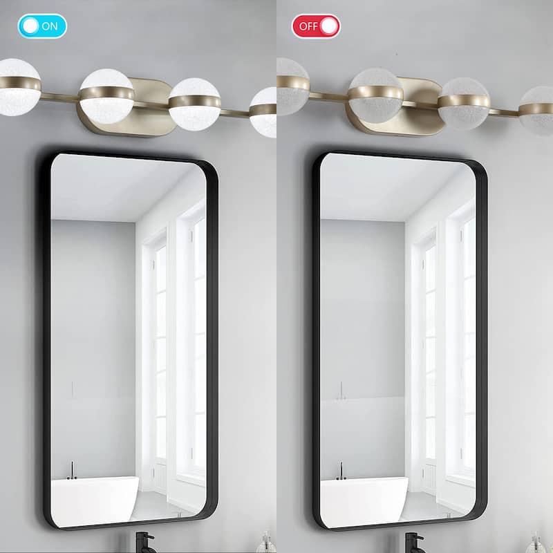 Modern Vanity Lights with 6 LED Bulbs For Bathroom Lighting