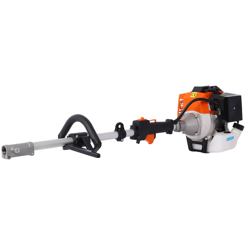 Gasoline 55.7cc Multi-Purpose Garden Trimming Tool Set with Recoil Start Hedge Trimmer and Brush Cutter - N/A