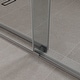 preview thumbnail 19 of 34, VS Series 68" - 72" W X 78" H Soft Closing Frameless Double Sliding Shower Doors With 3/8" Tempered Clear Glass