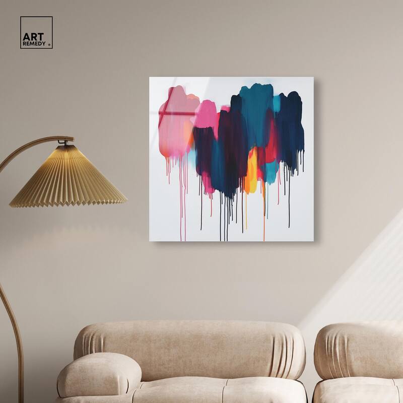 Glacier Color Glide Acrylic by Art Remedy, Ready to Hang