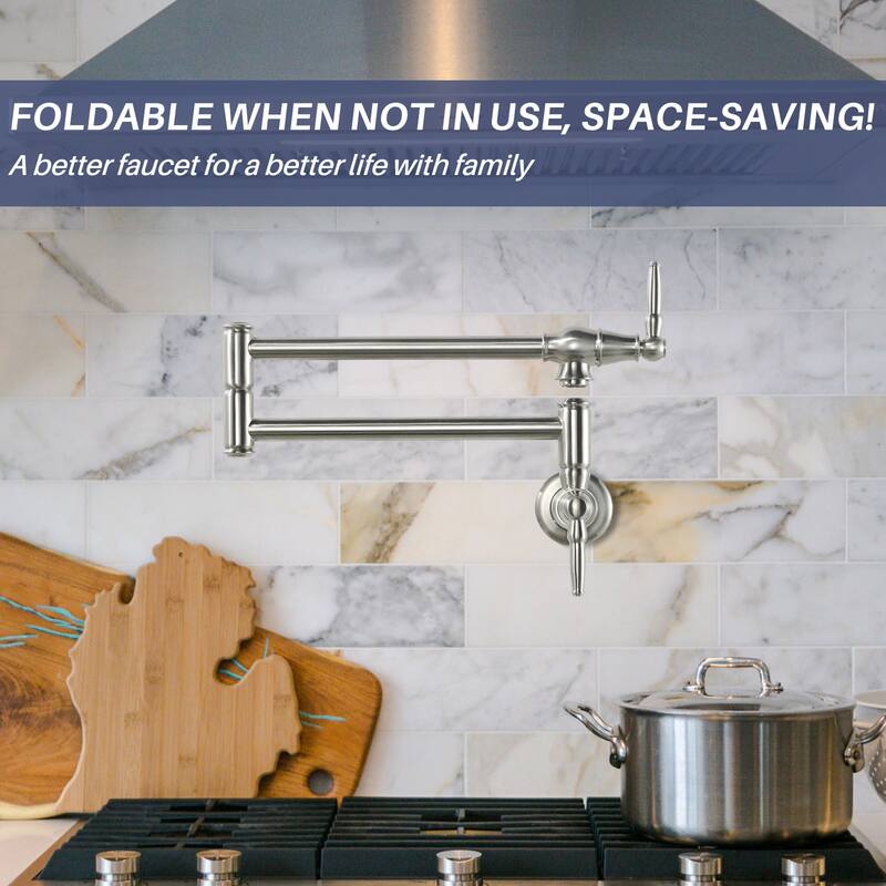 WOWOW Modern Retro Folding Filled Faucet