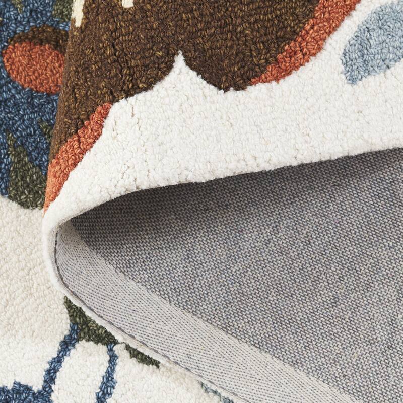 SAFAVIEH Handmade Jardin Tanka Floral Wool Rug