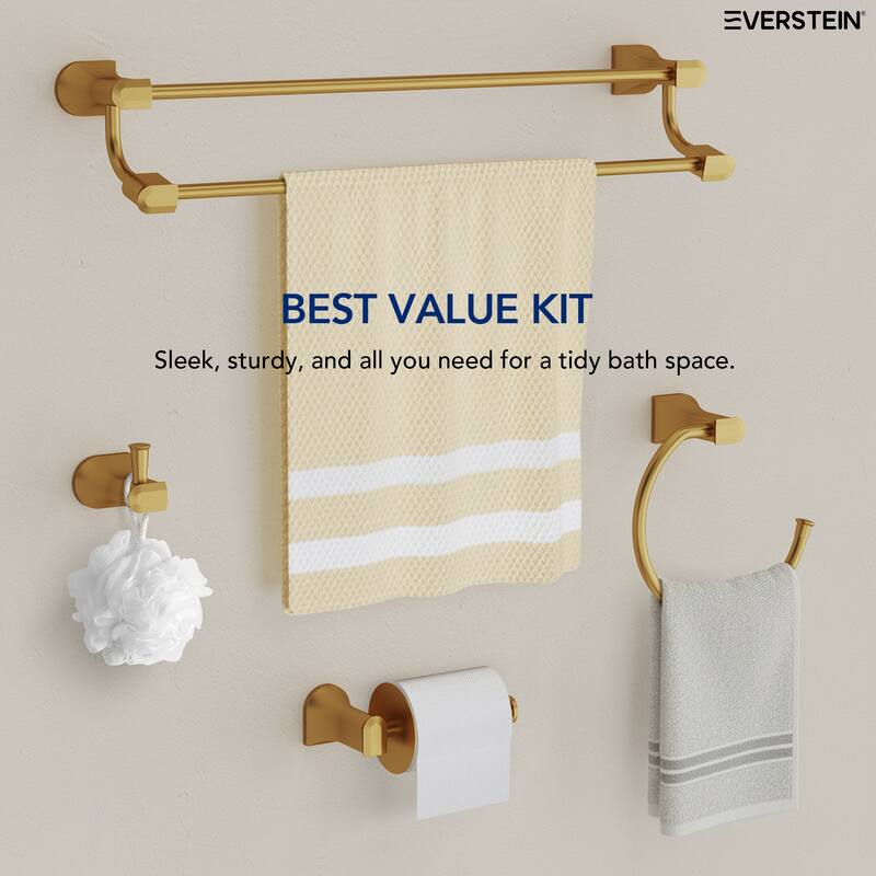 4-Piece Bathroom Hardware Set Bathroom Accessory Set