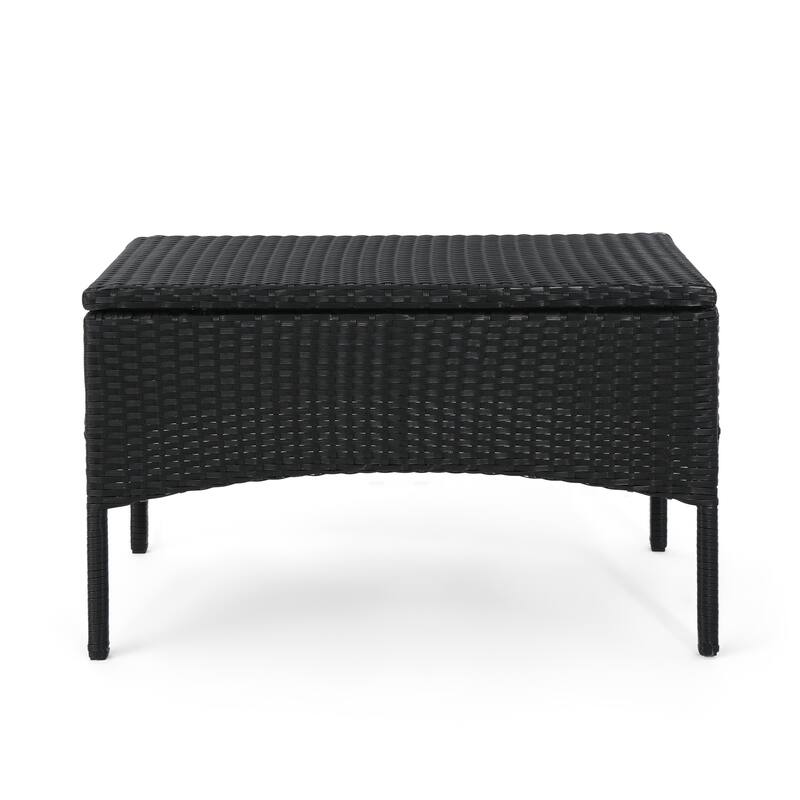 Cordoba Wicker/ Iron 8-piece Outdoor Chat Set with Cushions by Christopher Knight Home