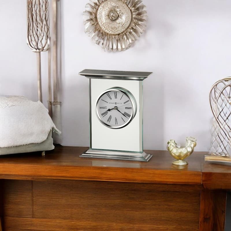 Howard Miller Clifton Modern Sleek Mantel Clock