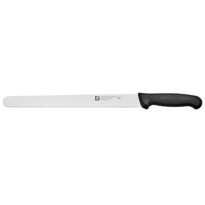 ZWILLING Commercial 12-inch Fine Edge Straight Slicing Knife - Black