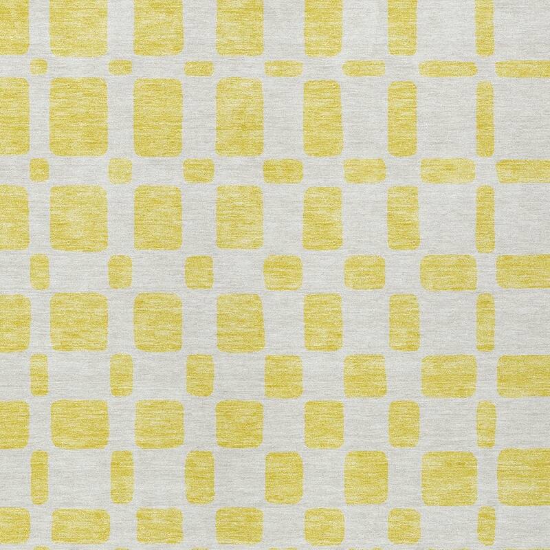 HomeRoots Geometric Transitional Rectangle Outdoor Rug