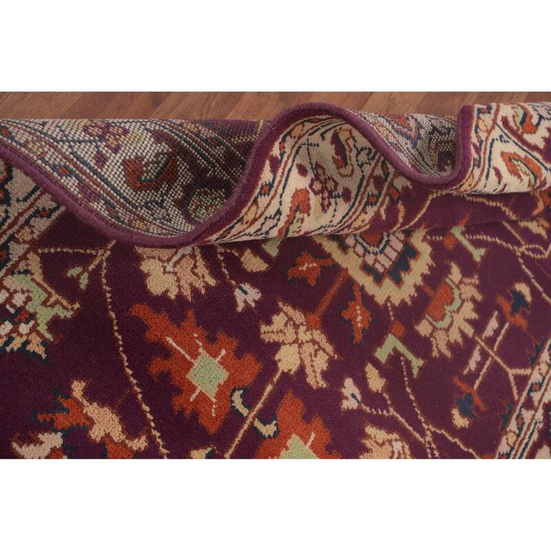 Oushak Oriental Foyer Rug Hand-Knotted Wool Carpet - 3'11" x 6'0"
