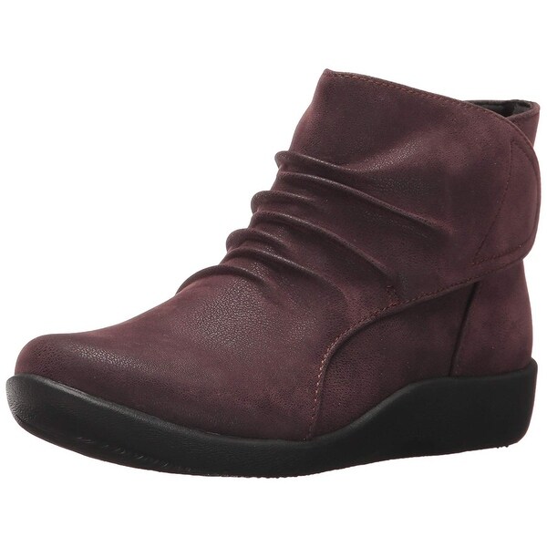 clarks women's sillian sway ankle bootie