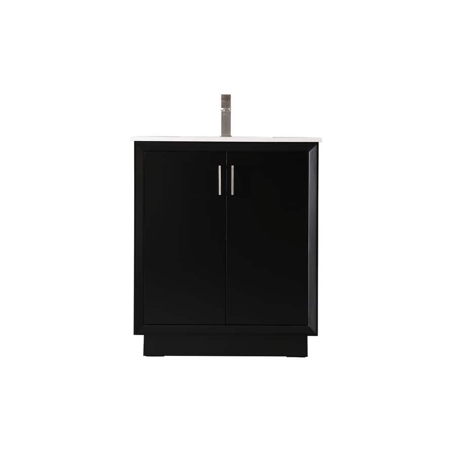 Elegant Lighting VF19630 Hayes 30" Free Standing Single Basin Vanity