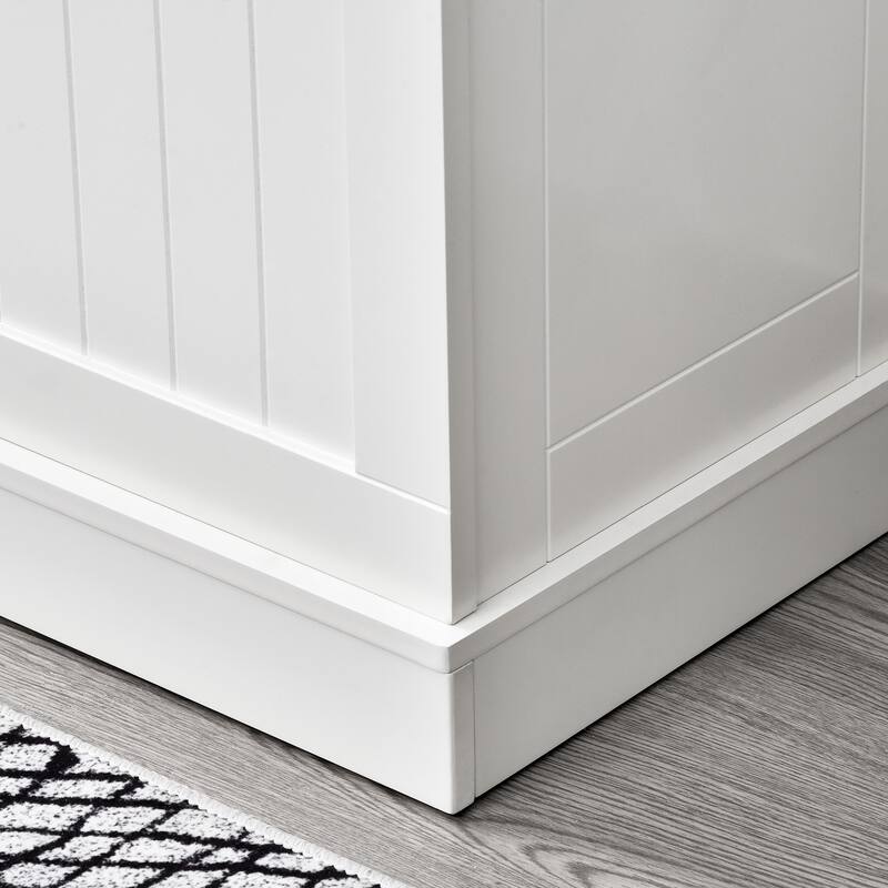 Entryway Coat Rack Bench Shoe Bench with Hooks, Storage Bench Indoor Bench with Storage Cabinet for Living Room