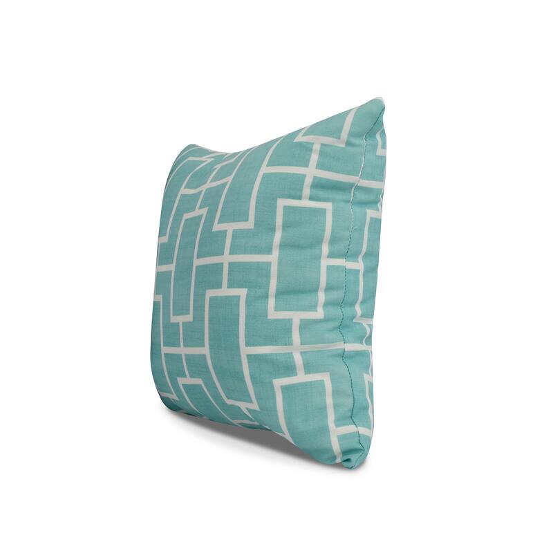 20 x 20 inch Screen Lattice Geometric Print Pillow