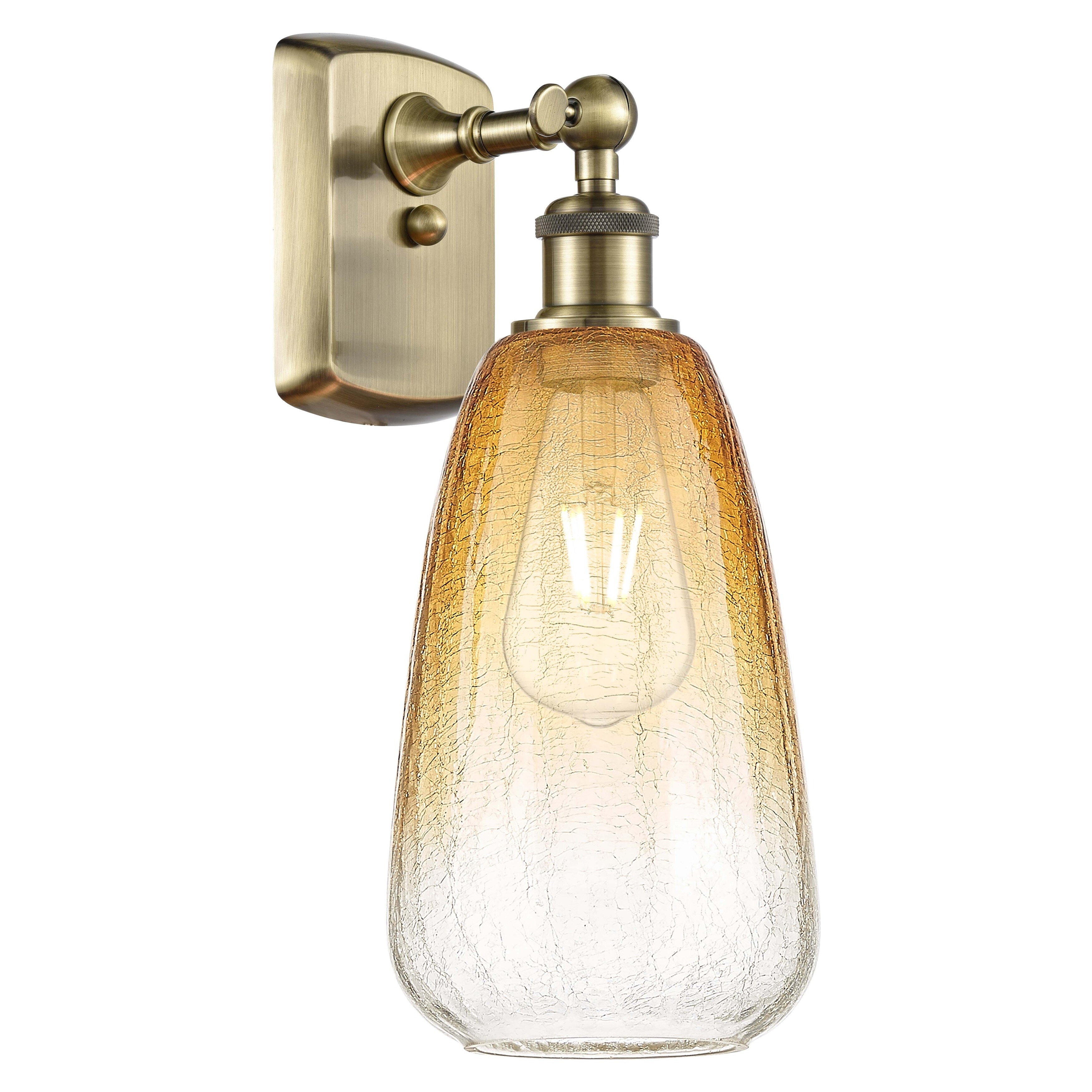 Innovations Lighting Endless Possibilities Ballston - Brookhaven Almond - 1 Light 6" Sconce