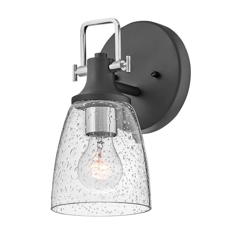 Hinkley Lighting Easton 6" Wide Bathroom Sconce with Clear Seedy Glass