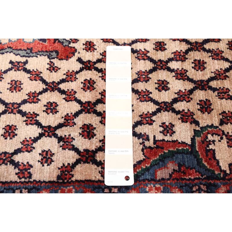 ECARPETGALLERY Hand-knotted Anatolian Vintage Beige Wool Rug - 4'10 x 9'7