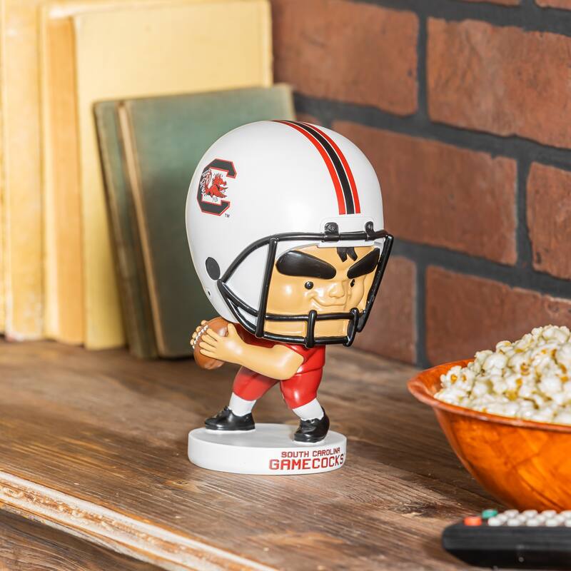 NCAA Team Lil Big Head Resin Indoor/Outdoor Garden Desk Statue - South Carolina