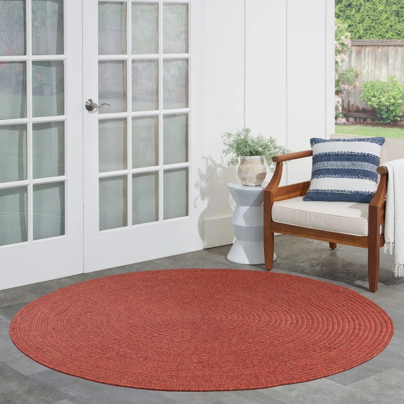 Superior Braided Reversible Indoor/Outdoor Area Rug