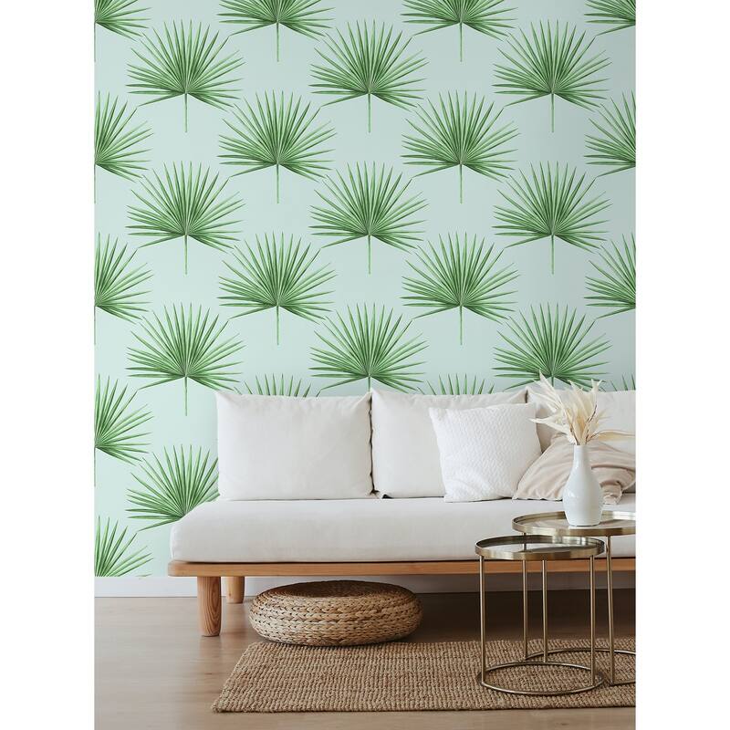 Harry & Grace Pacific Palm Peel and Stick Wallpaper