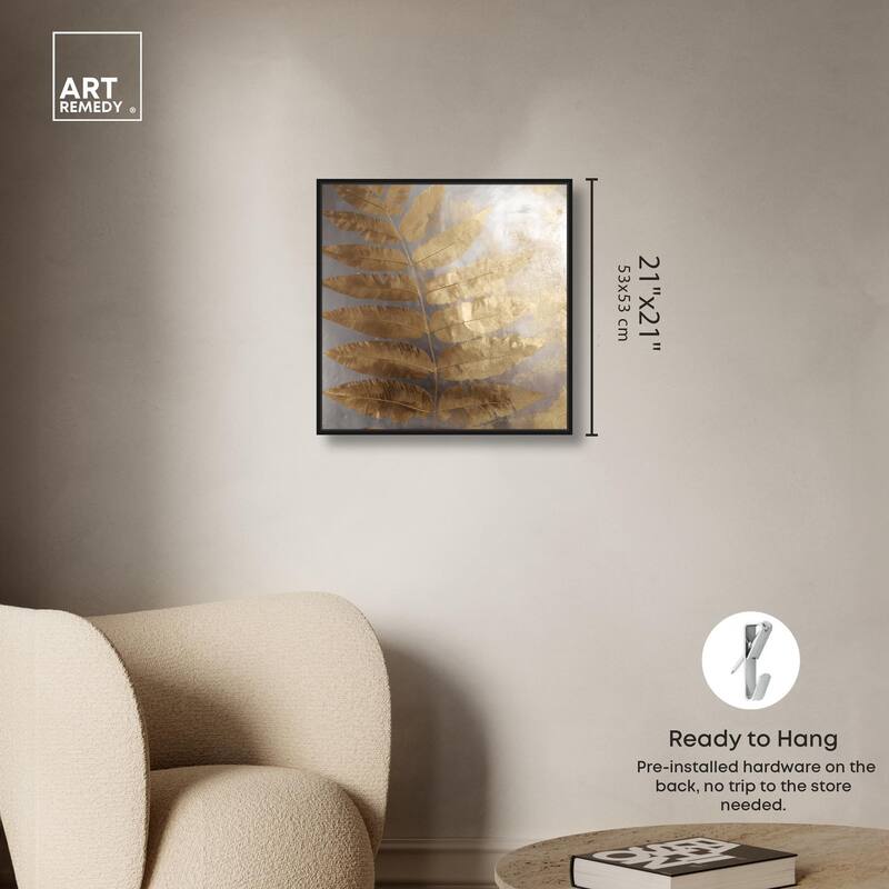 Golden Canopy (II) Canvas by Art Remedy