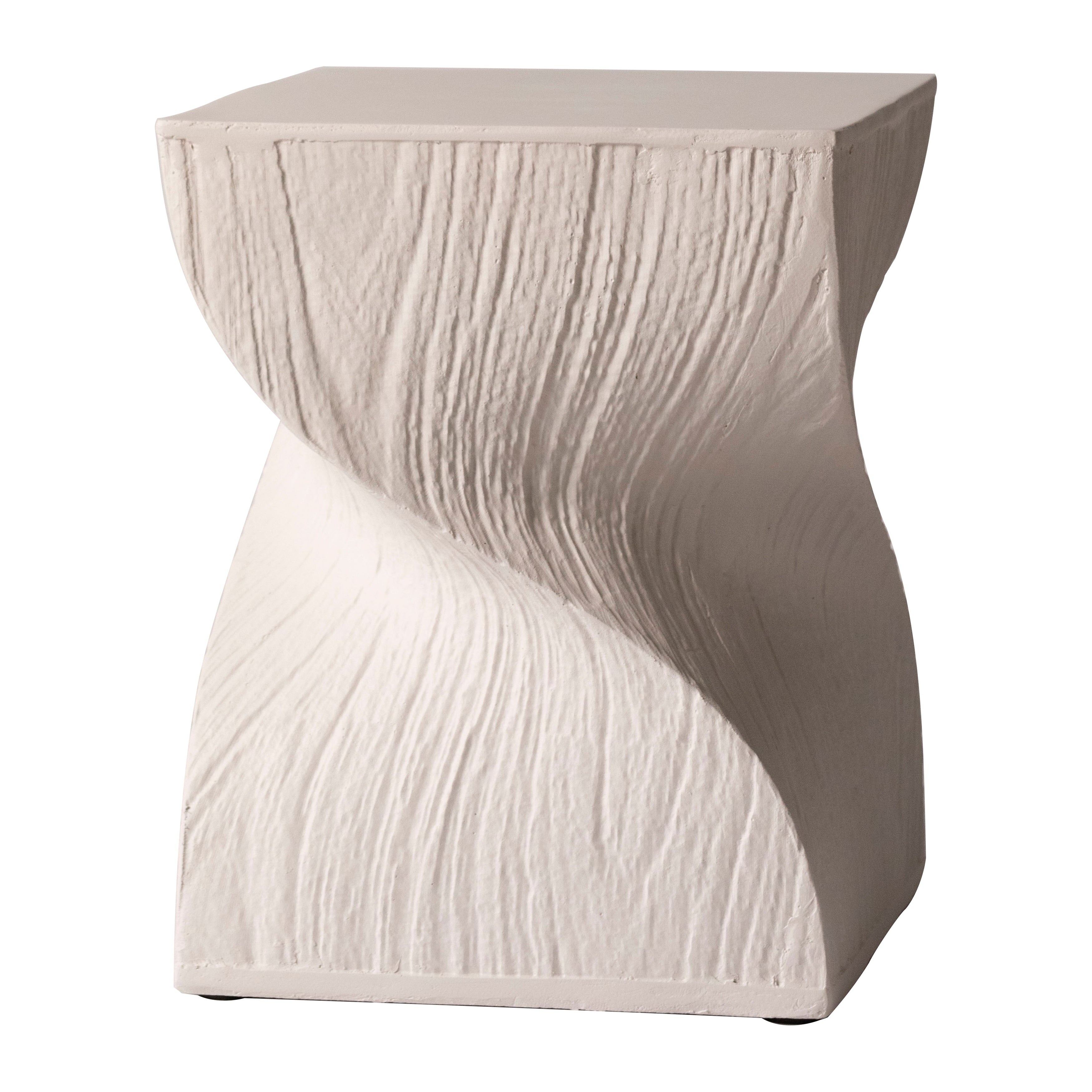 Onyx Square Side Table in Fiberstone Modern Accent Side