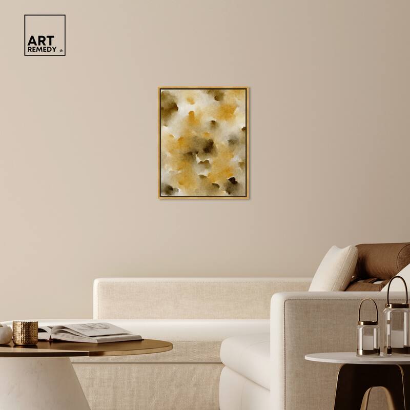 Art Remedy Granola Chocolate Chips Framed Watercolor Boho Abstracts