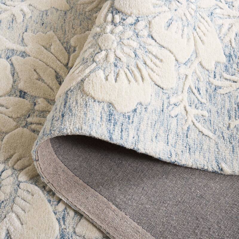 SAFAVIEH Handmade Glamour Veselina Modern Wool & Viscose Rug