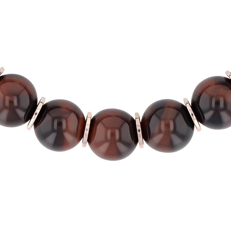 Steel Nation Stainless Steel Bead Bolo Bracelet