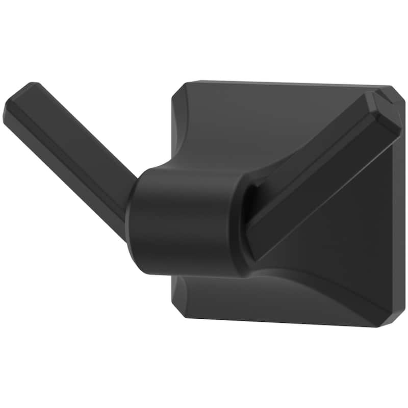 Pfister Park Avenue Double Robe Hook - Matte Black