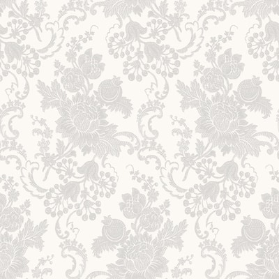 Galerie Wallcoverings Italian Classics 4 Collection Embossed Floreale Floral Bunch Vinyl on Non-woven Matte Wallpaper Roll