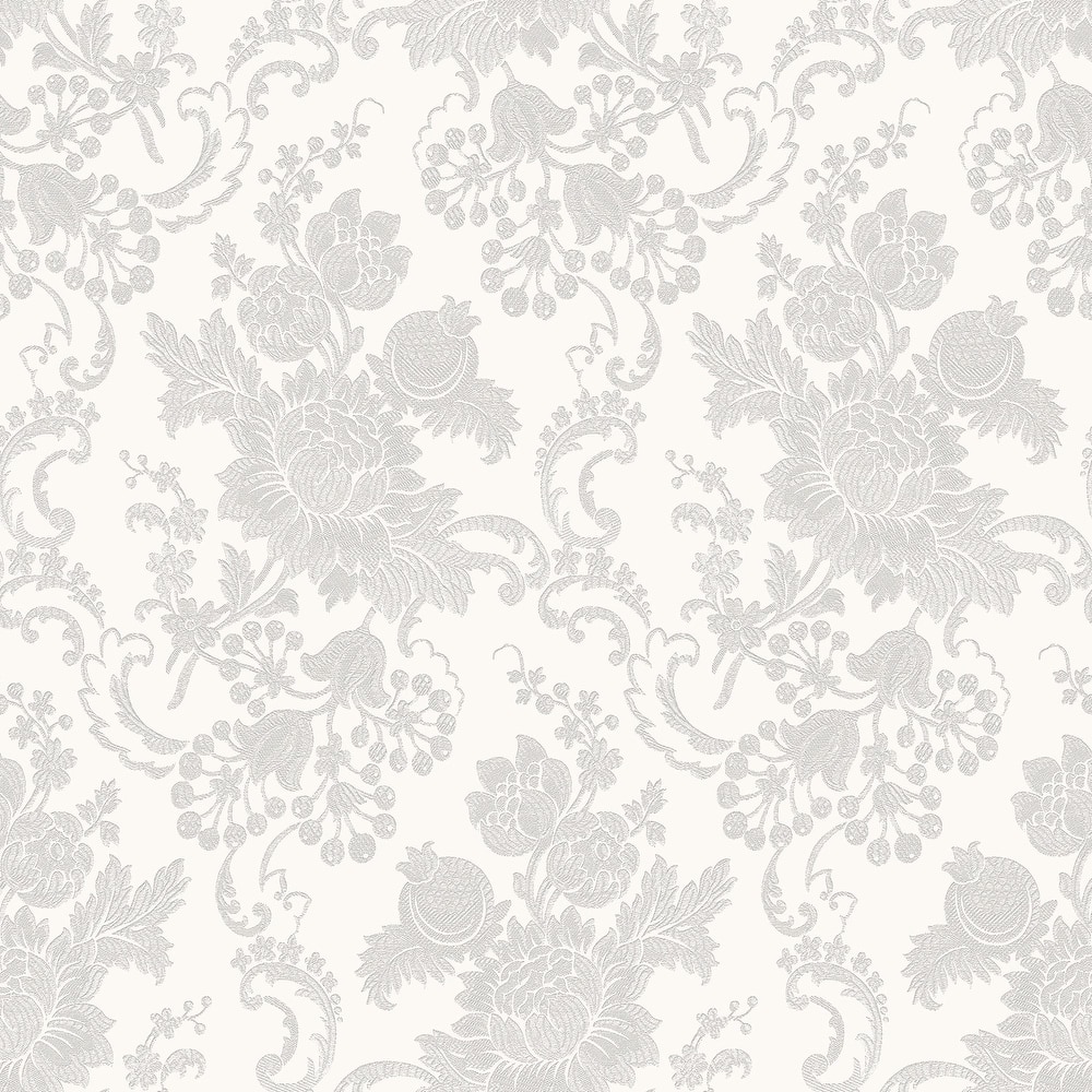 Galerie Wallcoverings Italian Classics 4 Collection Embossed Floreale Floral Bunch Vinyl on Non-woven Matte Wallpaper Roll