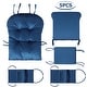 preview thumbnail 2 of 11, Glider Cushion Set Velvet Cotton Pads for Rocking Chair & Ottoman