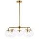 preview thumbnail 3 of 3, SAFAVIEH Lighting Negara Chandelier - 25" W x 25" D x 18-48" H