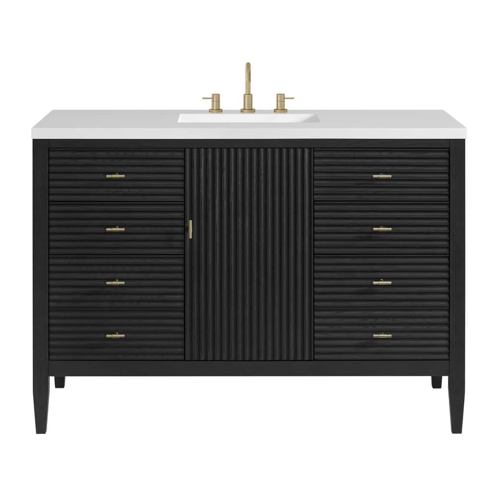 James Martin Vanities 485-V48-3WZ Myrrin 48" Single Basin Wood Vanity